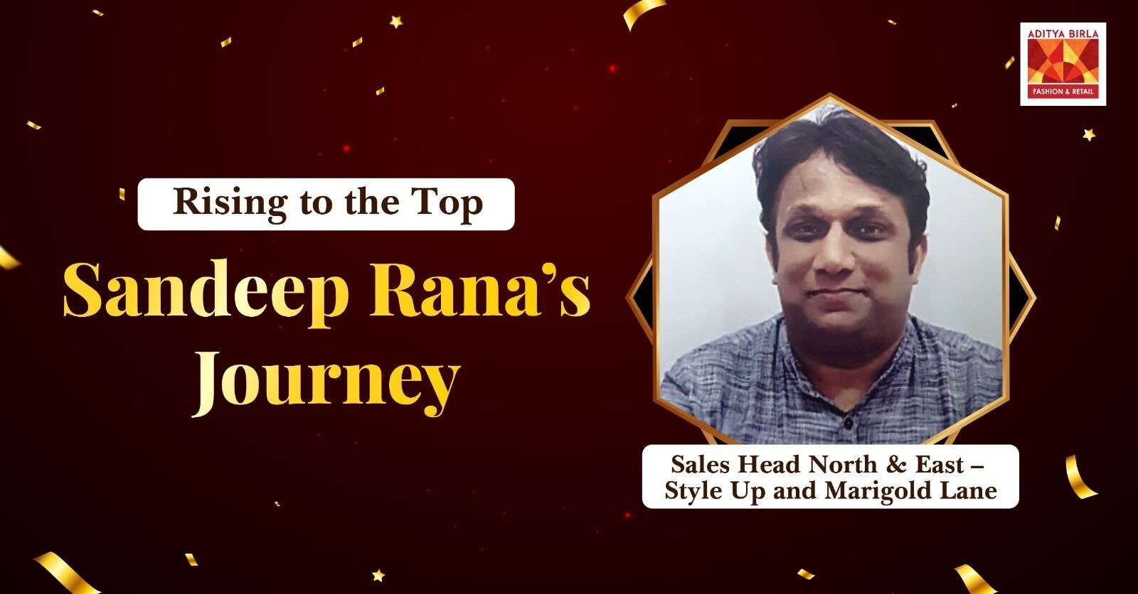 From Store Manager to Regional Sales Head: Sandeep Rana's Remarkable Journey