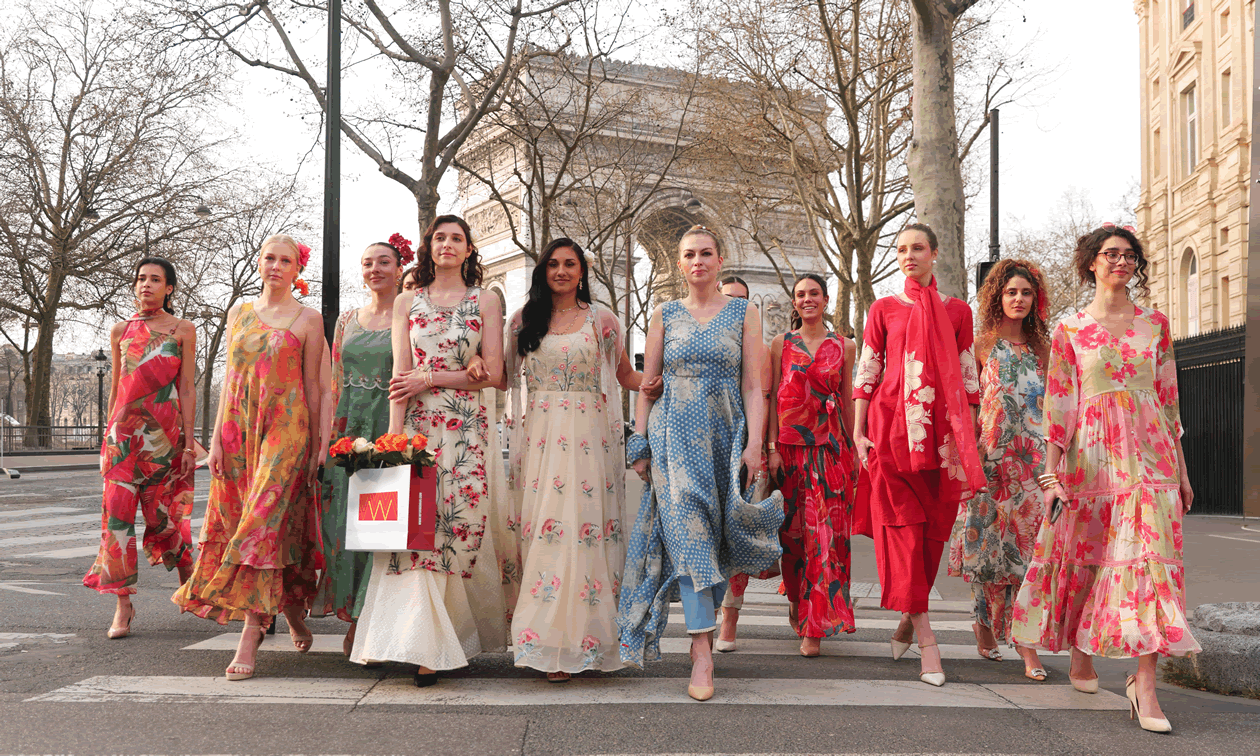 WforWoman Makes History, Becomes First Indian Wear Retail Brand to Debut at Paris Fashion Week
