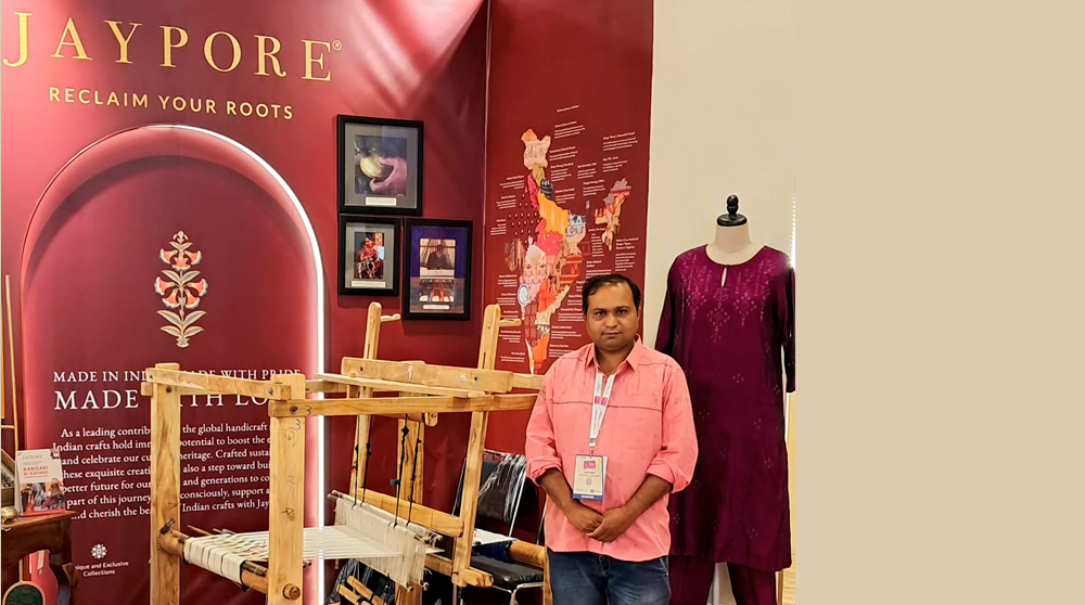 Jaypore Showcases the Rare Legacy of Tangaliya Craft at Bharat Tex. 2026